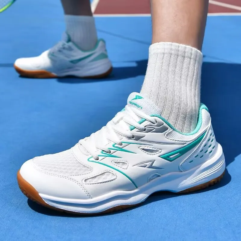 Original Brand Badminton Shoe Mesh Breathable Tennis Shoes Super Light Table Tennis Shoes Good Quality Indoor Court Shoes Men