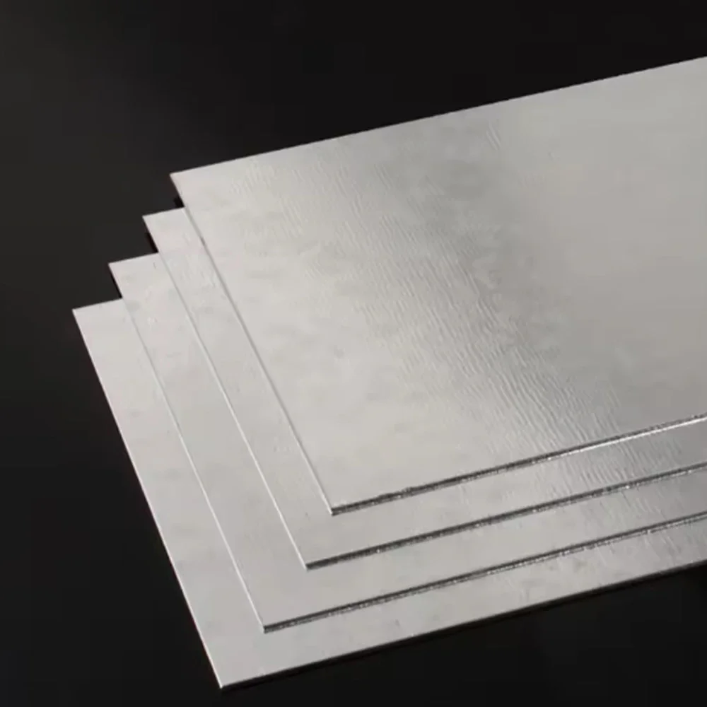 1-6Pcs Galvanized Sheet Iron Plate Thickness 1.2/1.5/2/2.5/3mm White Iron Thin Sheet Cold Rolled Steel Plate 100x100mm-300x400mm