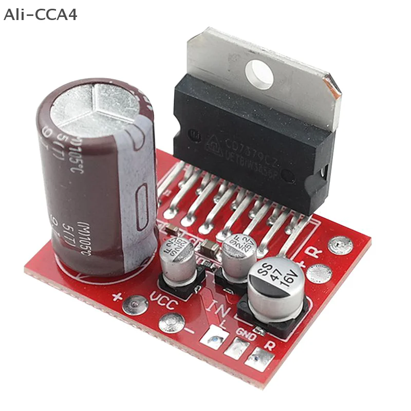 

CCA4-CD7379 Power Amplifier Board 2.0 Two-Channel Stereo High Power TDA7297/7377 Amplifiers Audio Stereo Amp Amplificador Module