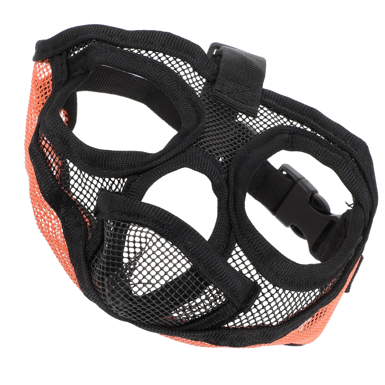 

Short Snout Dog Muzzle with Ventilated Design Anti-Bite Barking Control Muzzle for Pets Comfortable Fit for Daily Use