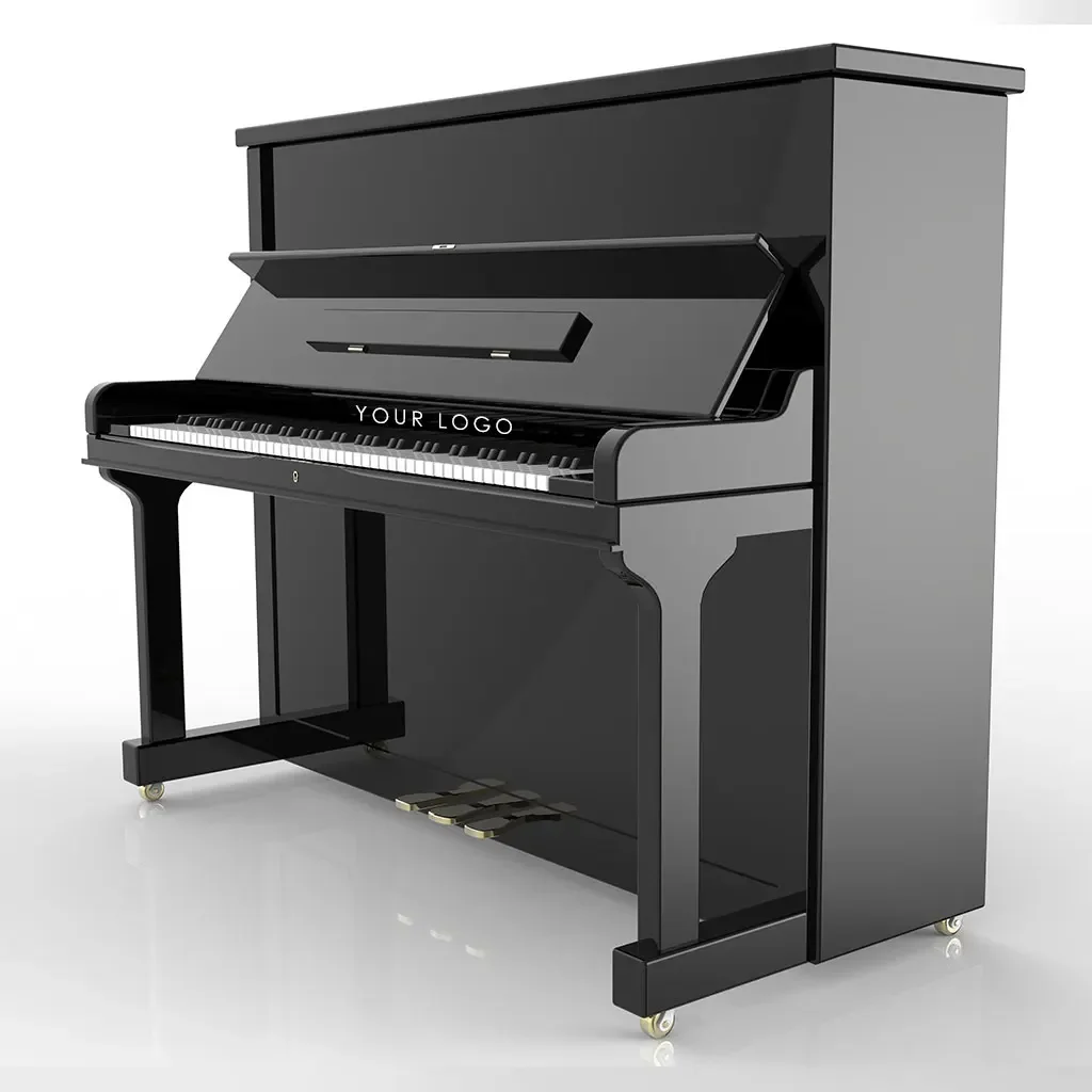 NAOMI Grand & Upright Piano Professional Upright Acoustic Black Piano 88 Keys Keyboard Instrument OEM Customized Smart Piano