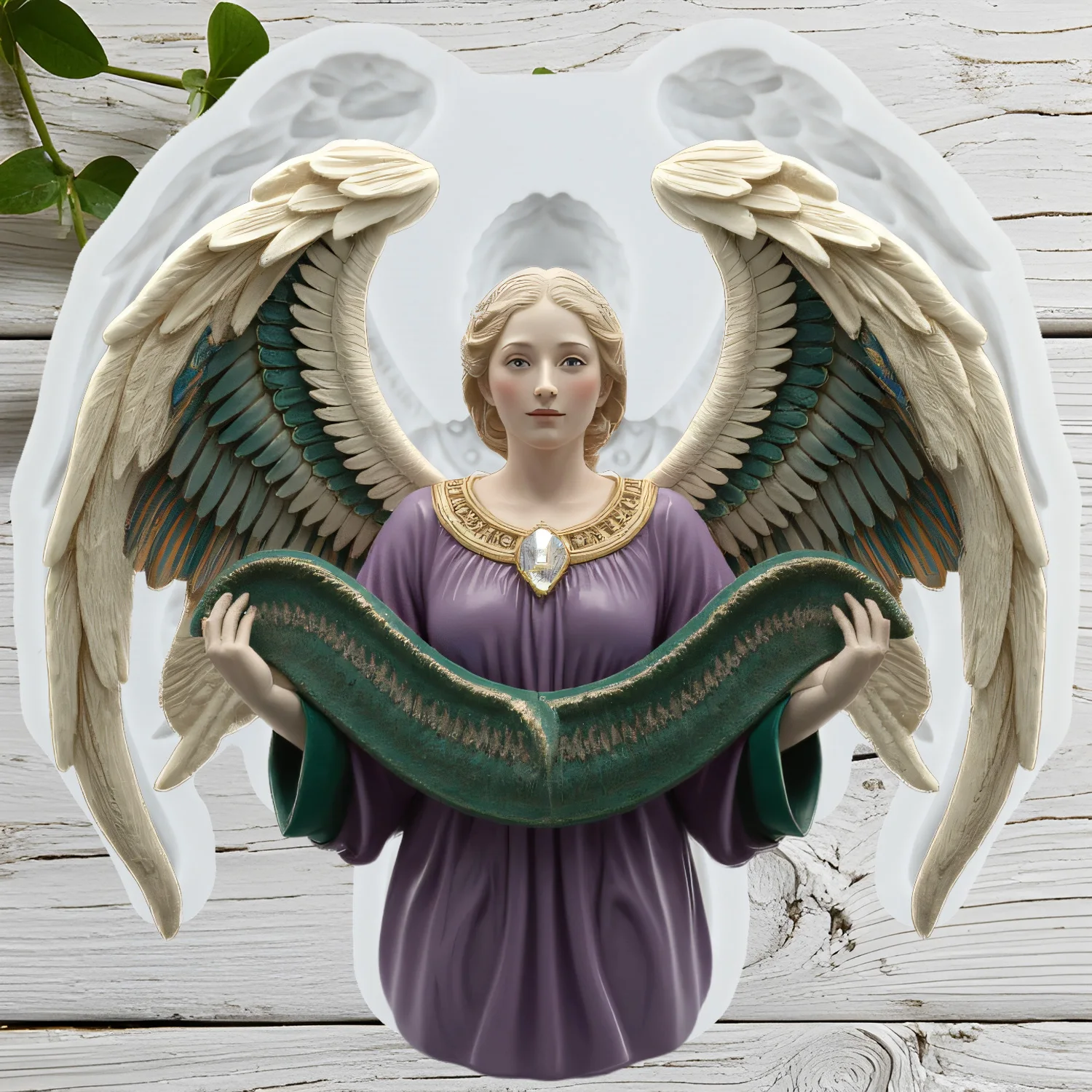 Guardian Angel Silicone Mold Angel Fondant Cake Decorating Tools Theme Cake Dessert Decorated Chocolate Candy Mold