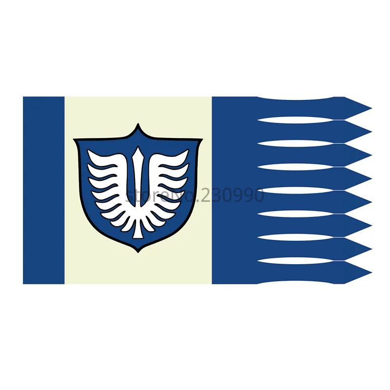 64x113.5cm Band of the Hawk Banner Medieval Fantasy Flag House Decor Comic Con Tv Film BOTH Coser Self-Media Shooting Props