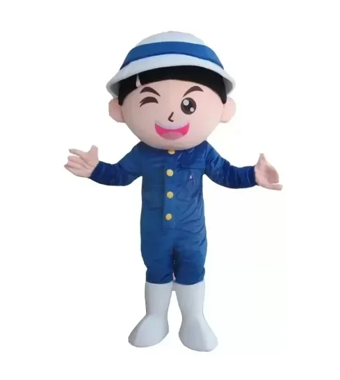 

New Adult Hot Sale LOVE Administrator Boy Mascot Costume Christmas Fancy Dress Halloween Mascot Costume Free Ship