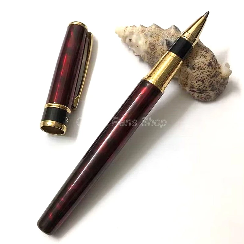 

Crocodile Red & Gold Metal Roller Ball Pen Writing Pen CR302