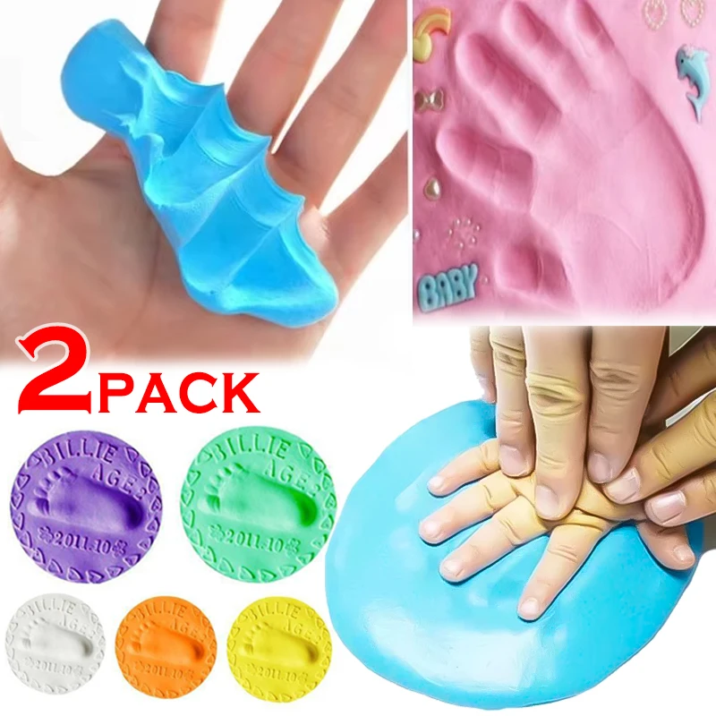 

Baby Air-dried Mud 3D Fingerprint Casting Accessories Parent-child Pet Claw Yin Yinni DIY Toys Children's Birthday Souvenirs