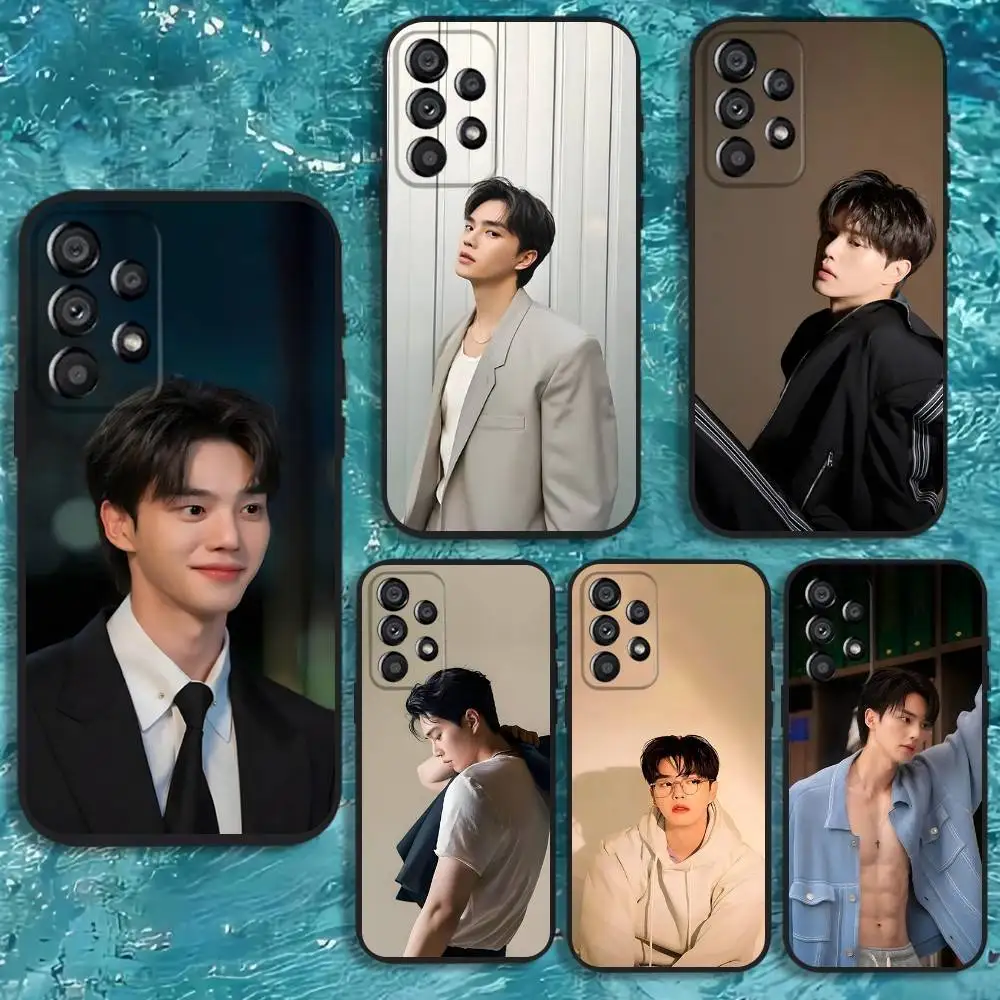 

Actor S-Song Kang Phone Case For Samsung Galaxy A20,A21s,A22,A31,A32,A52,A53,A72,73,A80 Soft Black Cover