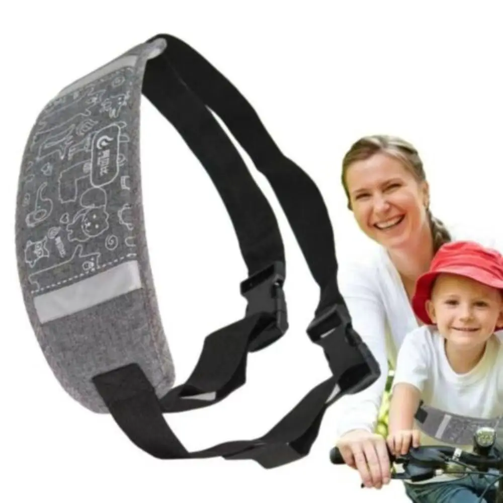 Adjustable Kids Motorcycle Harness with Reflective Oxford Cloth Chest Safe Strap Non-Slip Strong Safety Protection Strap