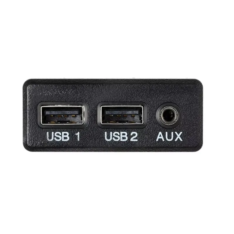 USB AUX Auxiliary Input Port Socket 28023‑9DD0A‑C1 Fit For Nissan Center Console Media Audio Replacement Connector Unit