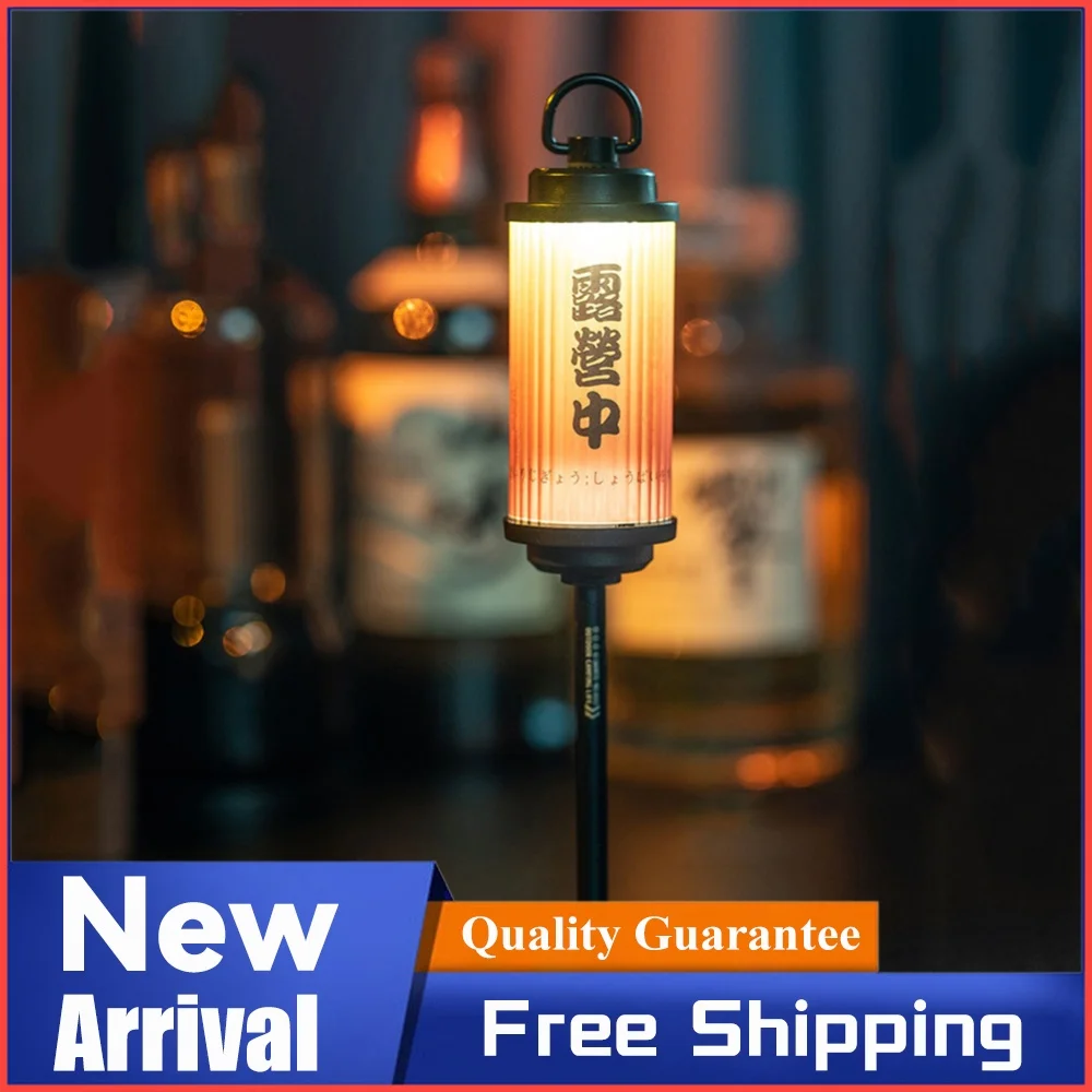 LED Camping Tent Lamp 3350mAh Camping Lamp Light Rechargeable Waterproof with D Ring Sticker Dimmable for 38-KT 38 Explore Light
