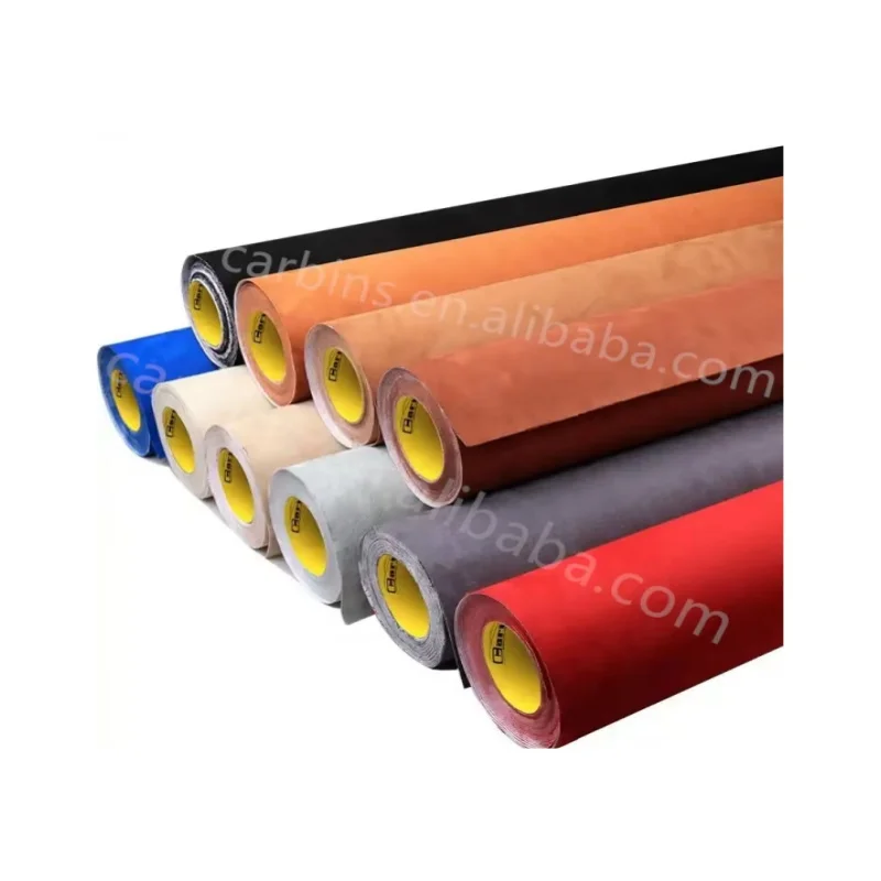 Carbins AS142 Series Self-Adhesive Suede Fabric Wrap for Car Interior Multiple Colors Available