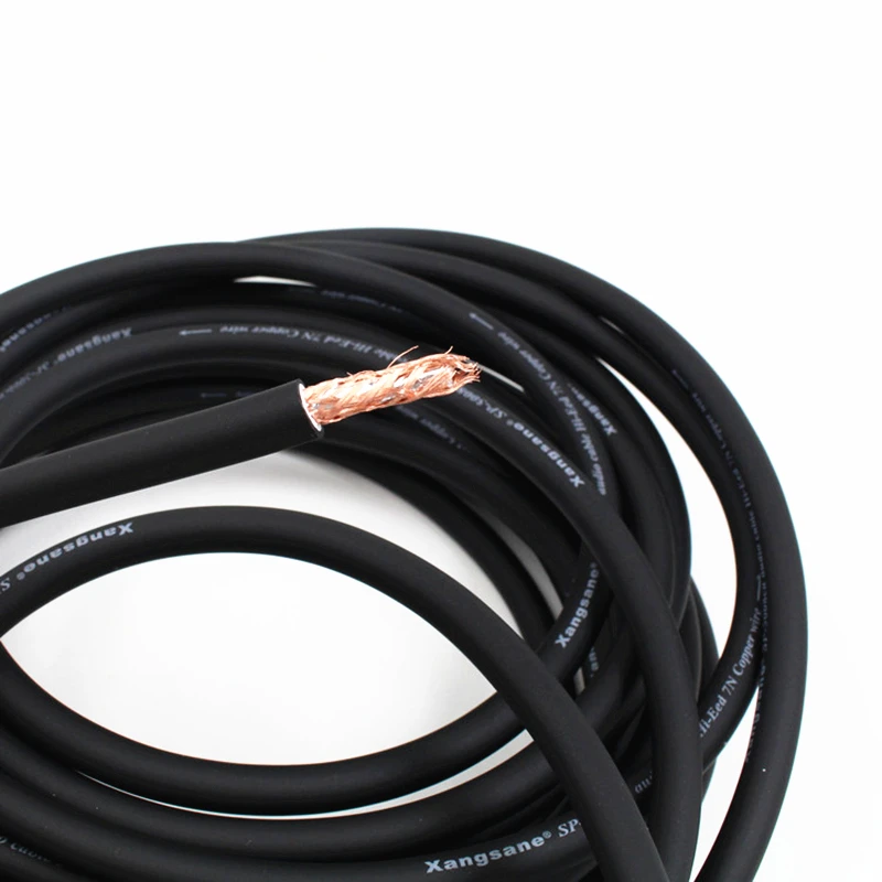HIFI 7N OCC Sngle Crystal Copper Audio Bulk Cable Signal Line DIY RCA Wire