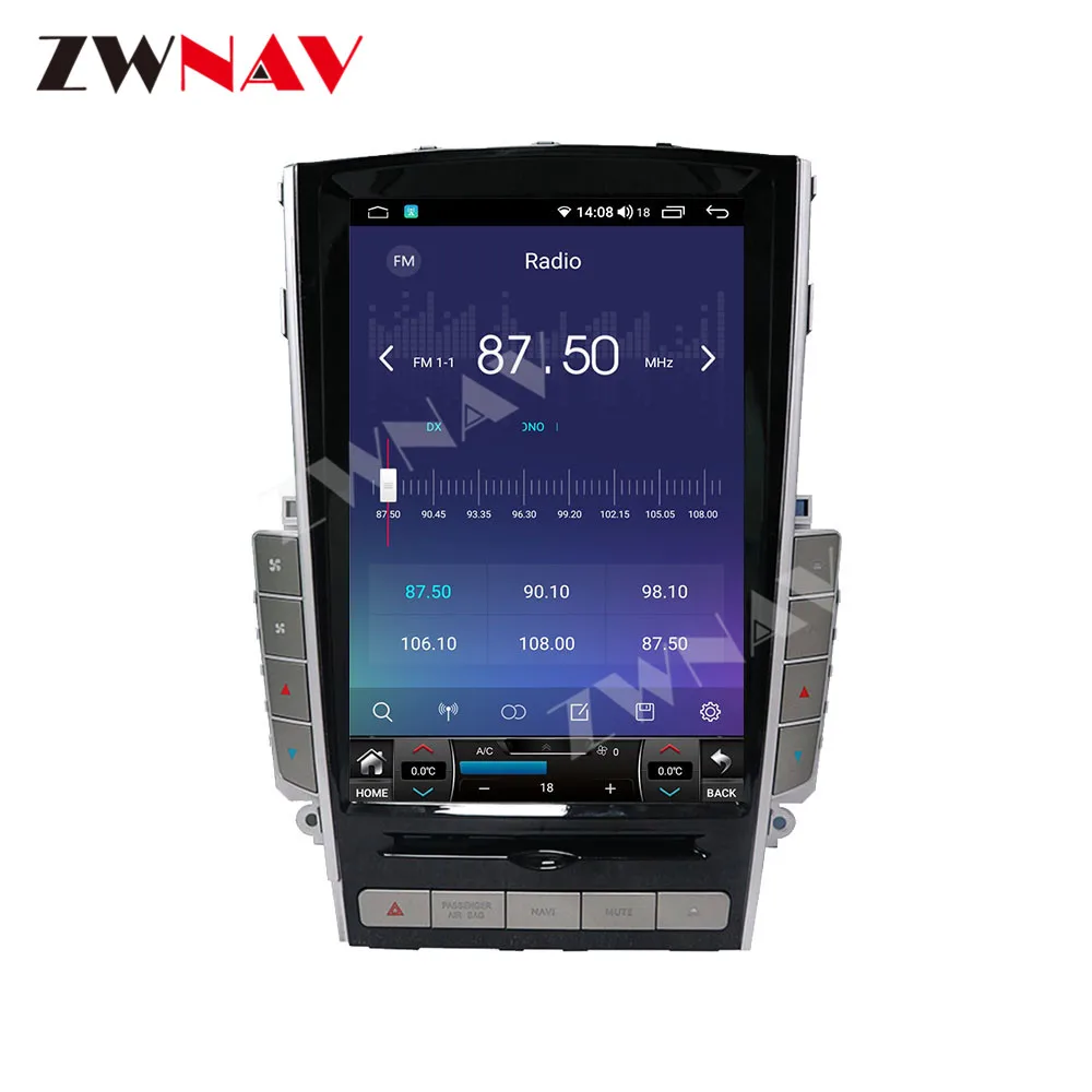 Carplay Car Radio Stereo 15.8 inch Touch Screen For Infiniti Q50L Android 13 GPS Navigation Car Multimedia Player Head Unit Auto