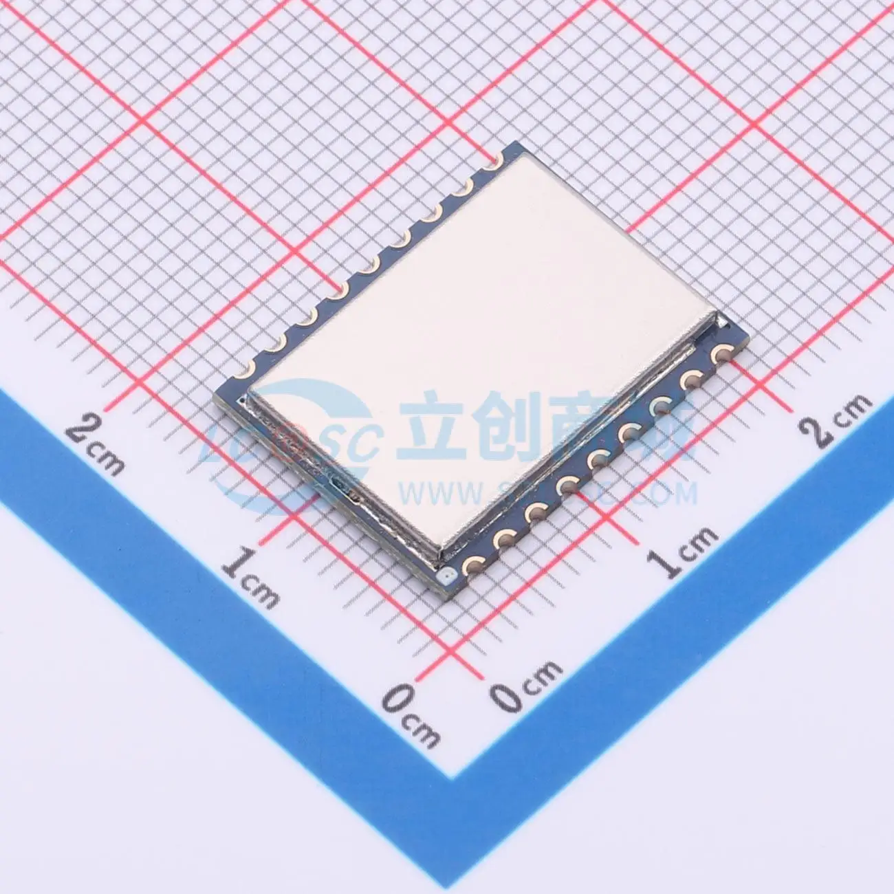 2pcs lora1121-470MHz SMD 19.7x15mm AES LoRa LoRa Wireless RF Transceiver Module