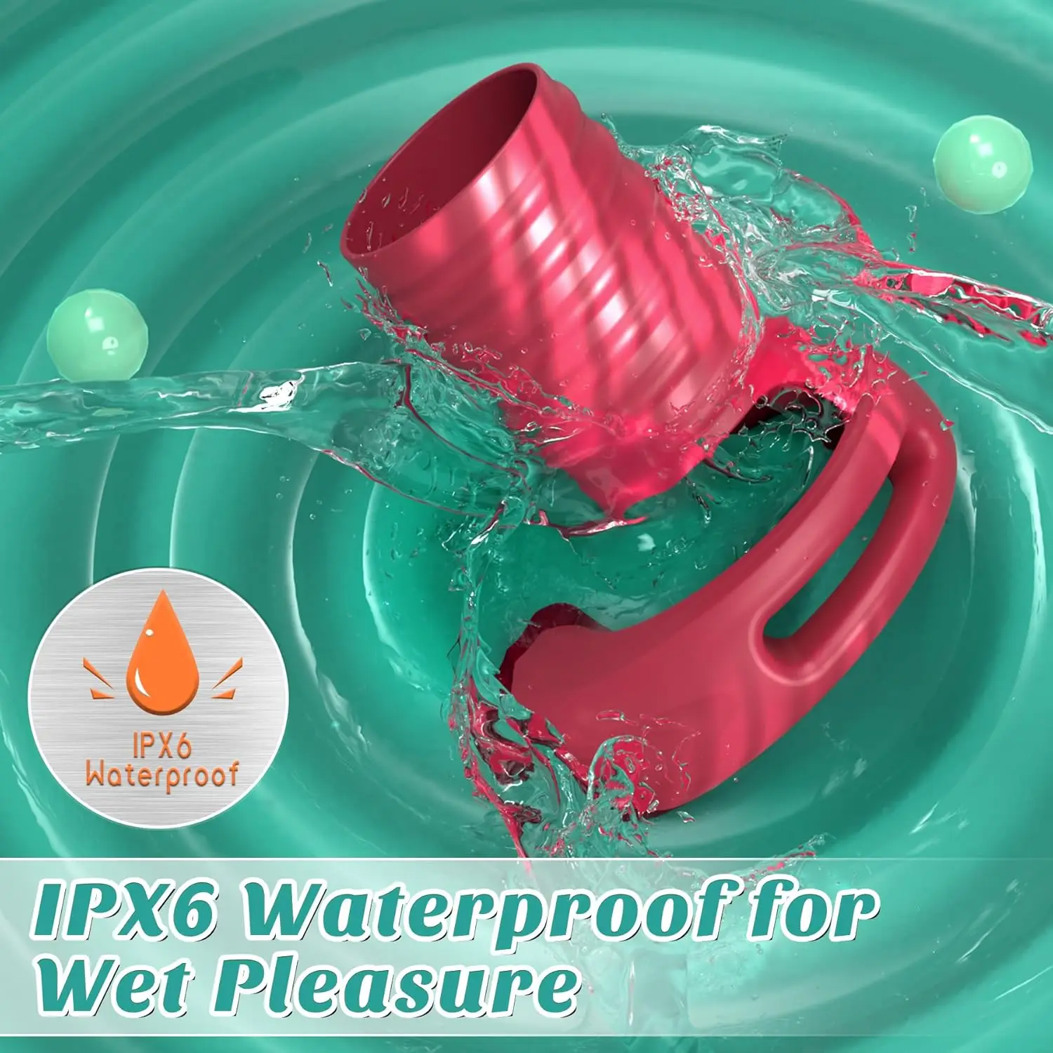 Vibrating Penis Sleeve Cock Ring Vibrator Couples Sex Toys for Men Erection, Cock Sleeve Penis Ring Extender Adult Toys Male Se