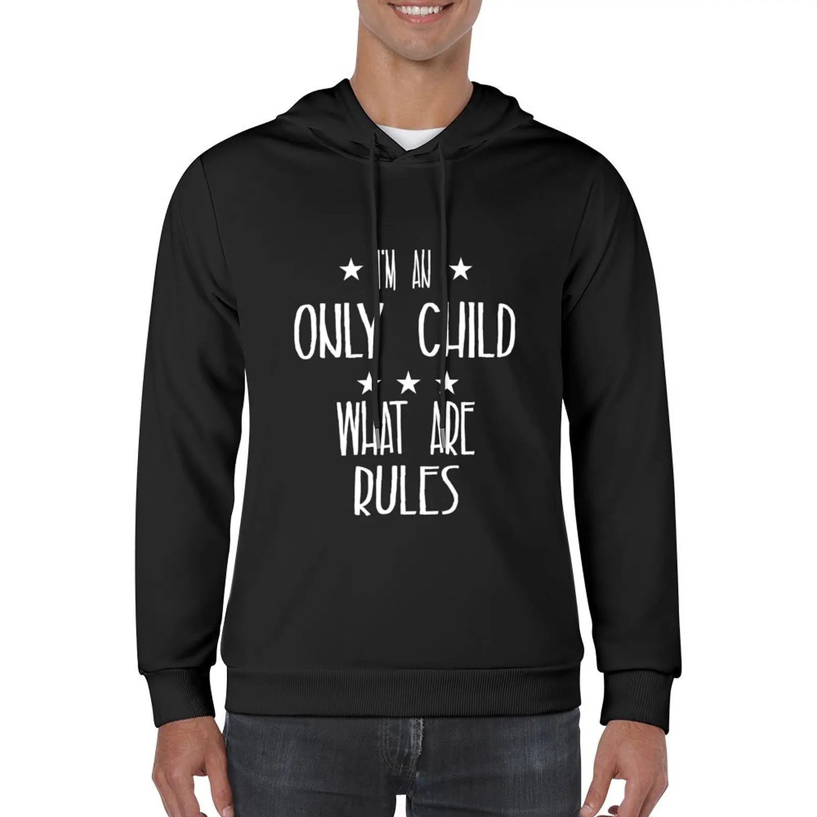 أنا طفل واحد فقط ما هي القواعد هوديي ملابس الخريف الرجالية ملابس أنيمي بلوزة الخريف هوديي الرسم