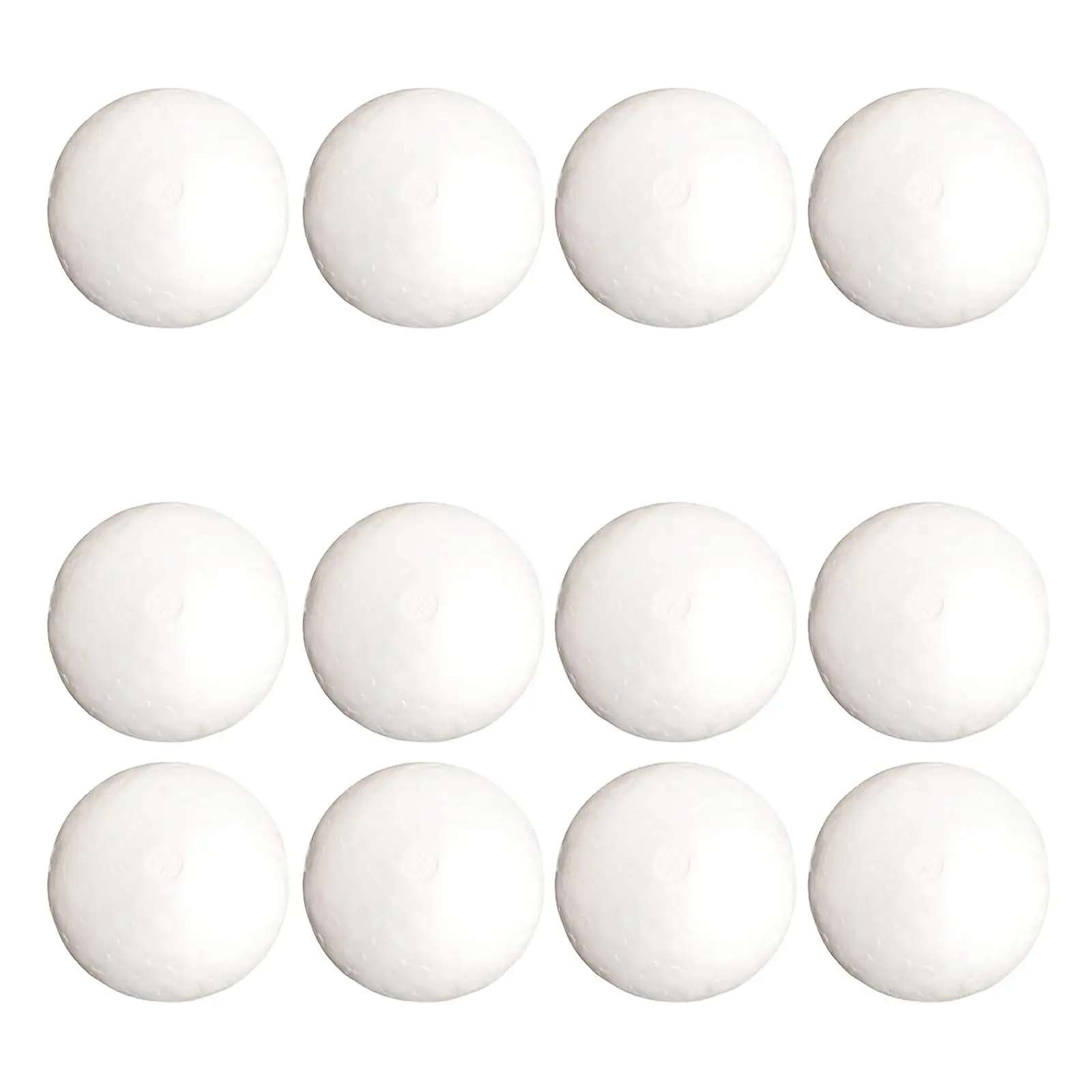 Foam Craft Balls White Art Foam Baubles for Creativity DIY Modeling Holiday Decoration for Home Party Projects view 5