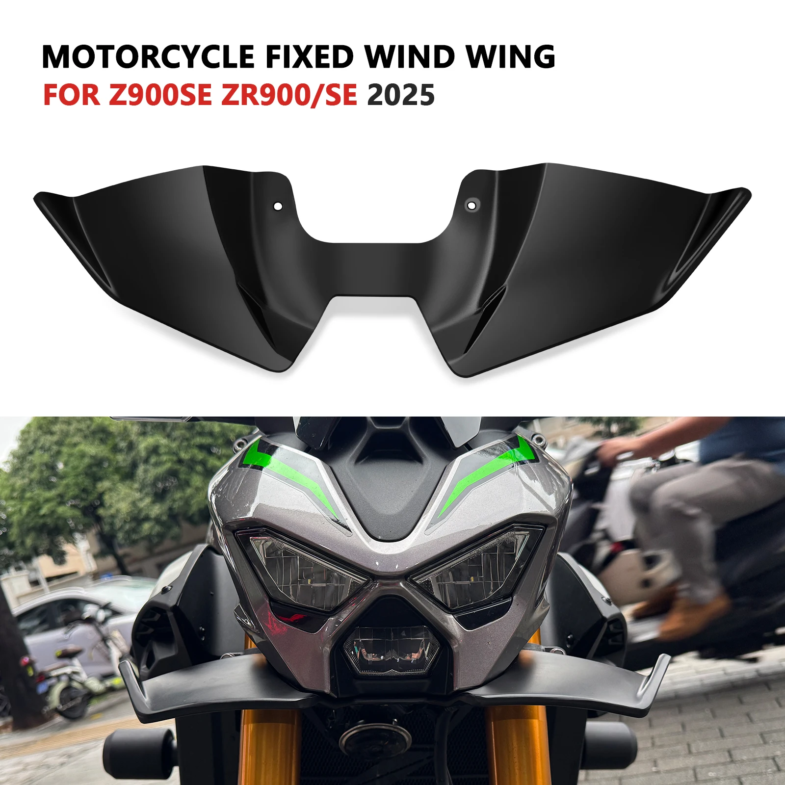 x-t-2025-new-z900-motorcycle-naked-front-spoiler-z-900-se-parts-winglet-aerodynamic-wing-kit-spoiler-for-z900-z900-se-2025