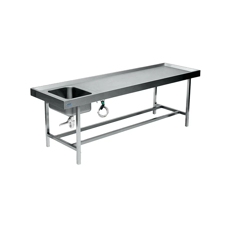 reliable quality necropsy table body wash table morgue dissecting table