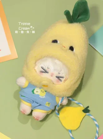 سلسلة كاواي الكمثرى والفاكهة ، غطاء رأس تنكري ، قبعة ملابس ، تغيير الملابس ، بدلة ، هدية للأولاد والبنات ، لا تكرار ، 10