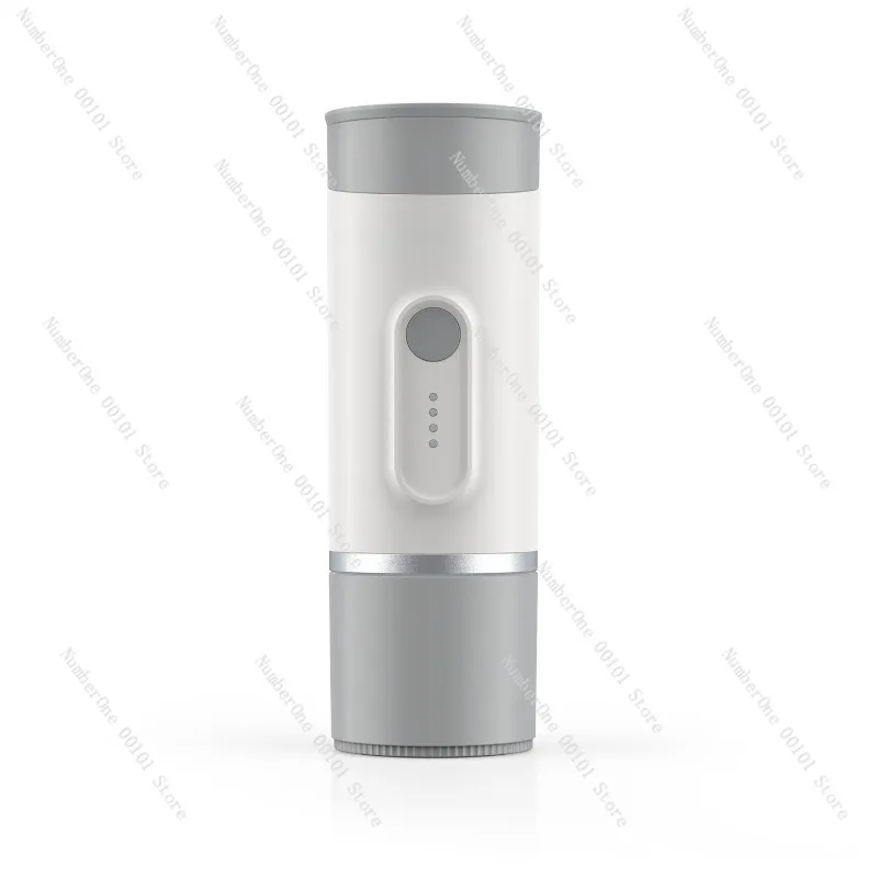 Portable Capsule Coffee Machine,Handheld Espresso Maker Travel,Coffee Powder&Capsule Compatible,Quick Brewing Mini Coffee Device
