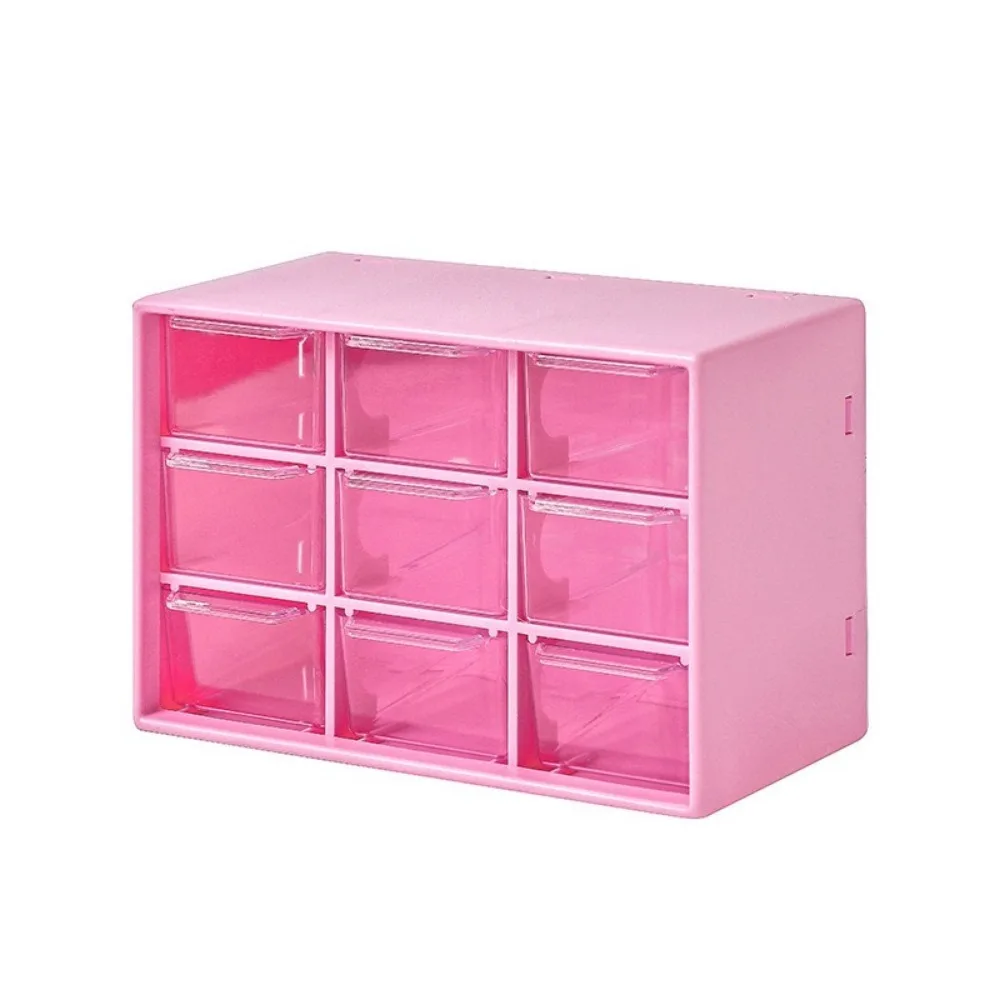 Dustproof Desktop Drawer Organizer with 9 Grids