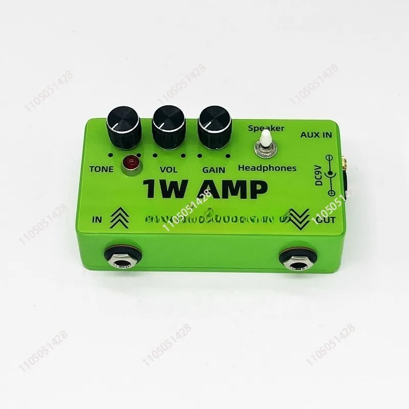 

Electric Guitar Handmade Monoblock Effect 1w AMP Guitar Mini Outdoor Practice Amplifier