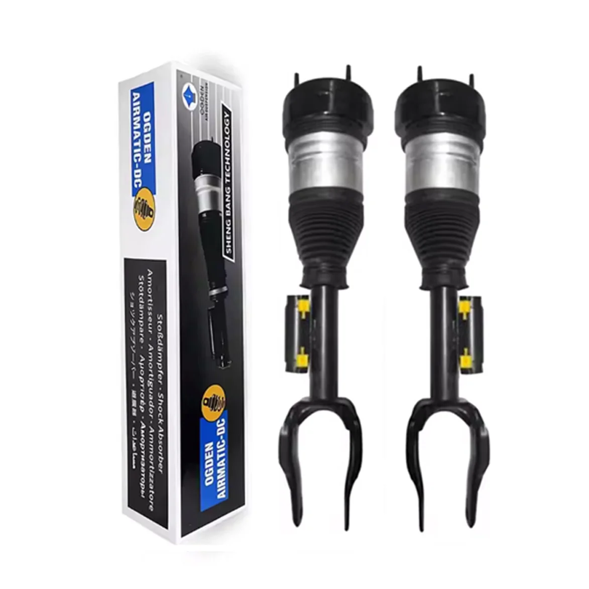 OGDEN Pair Front Air Suspension Shock Absorber Strut w/ADS For Mercedes GLE Class W167 1673200503 1673200603