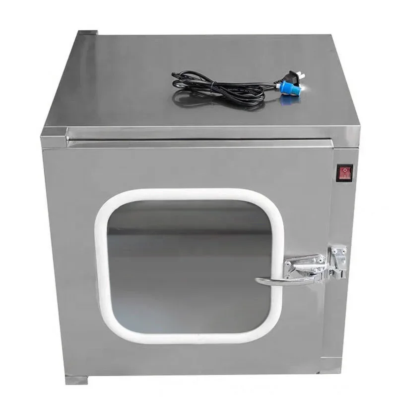 Stainless Steel Static Pass Box Electrical Interlock and Mechanical Interlock Clean Room Pass Through Box