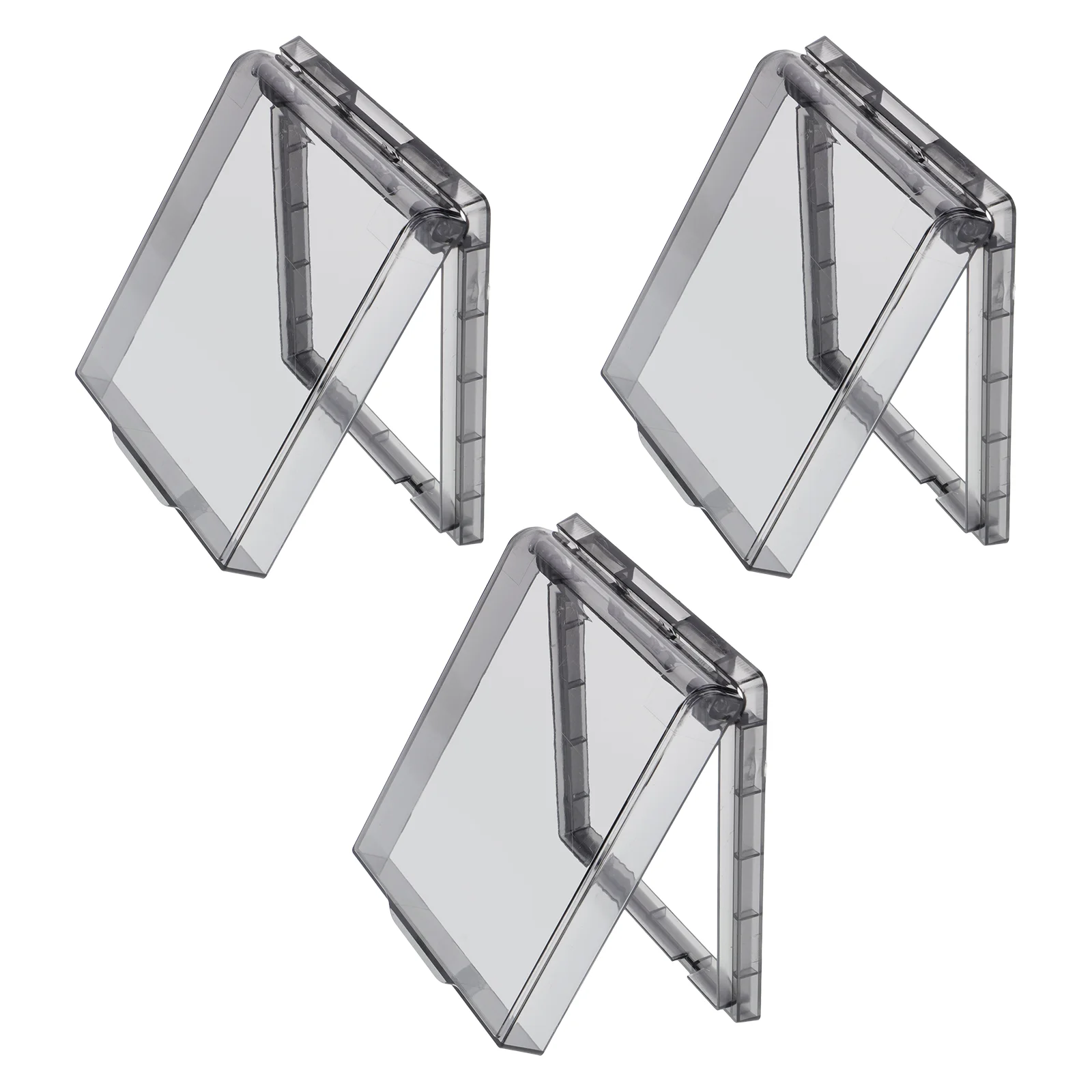 

3 Pcs Fastener Covers Waterproof Socket Protective Indoor Light Guard Thermostat