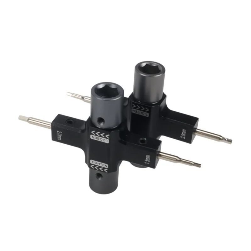 M5 Screw Nut Wrench One Way Bearing 1.5mm 2.0mm Hex Screwdriver Quick Release for FPV Racing Drone RC Quadcopter Propeller Tool