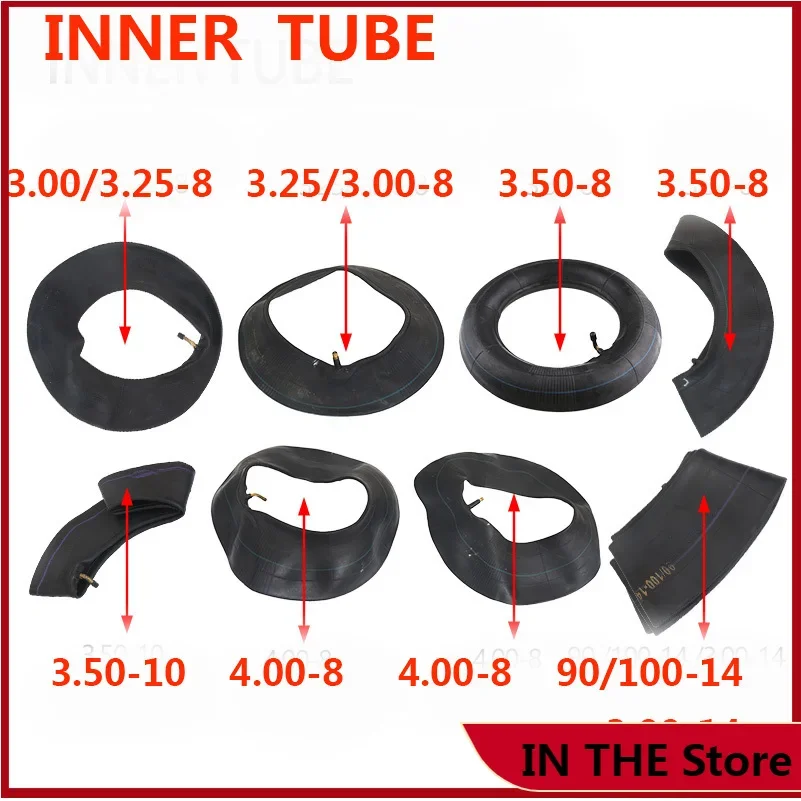 3.00-8 Scooter Tyre And Inner Tube Set 4PLY Butyl Rubber Super Quality Wear for Cruise Mobility Scooters