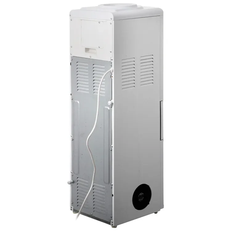 LED Lights High Efficiency Freestanding Hot Cold Water Dispenser Built-in Ice Maker machine