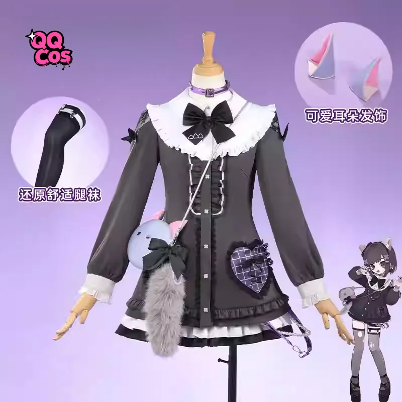 

Cosplay Collab Series: Project SEKAI: Colorful Stage! 25-ji, Nightcord de. Ena Azusawa Cosplay Costume sweet Outfit QQcos