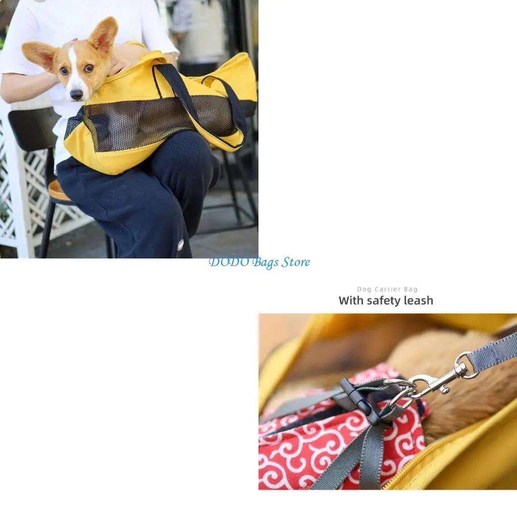 

Portable Pet Shoulder Canvas Mesh Bag for Small Dog for Cat Outdoor Product