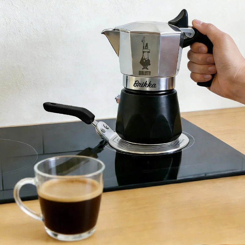 Bialetti Stainless Steel Induction Heat Diffuser Plate Moka Pot Coffee Maker Heat Conduction Tray For Home Kitchen Cookware