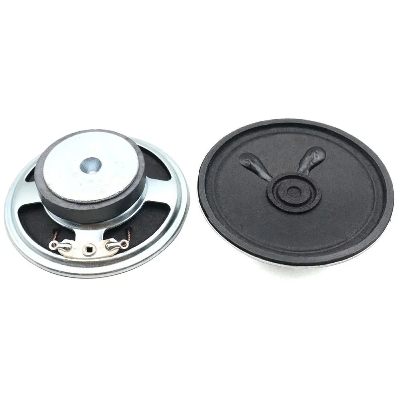 2pcs 2.25Inch 57mm 4 Ohm 3W Small Bass Speaker Unit 3 Watt Paper Basin Loudspeaker Parts Music Box DIY