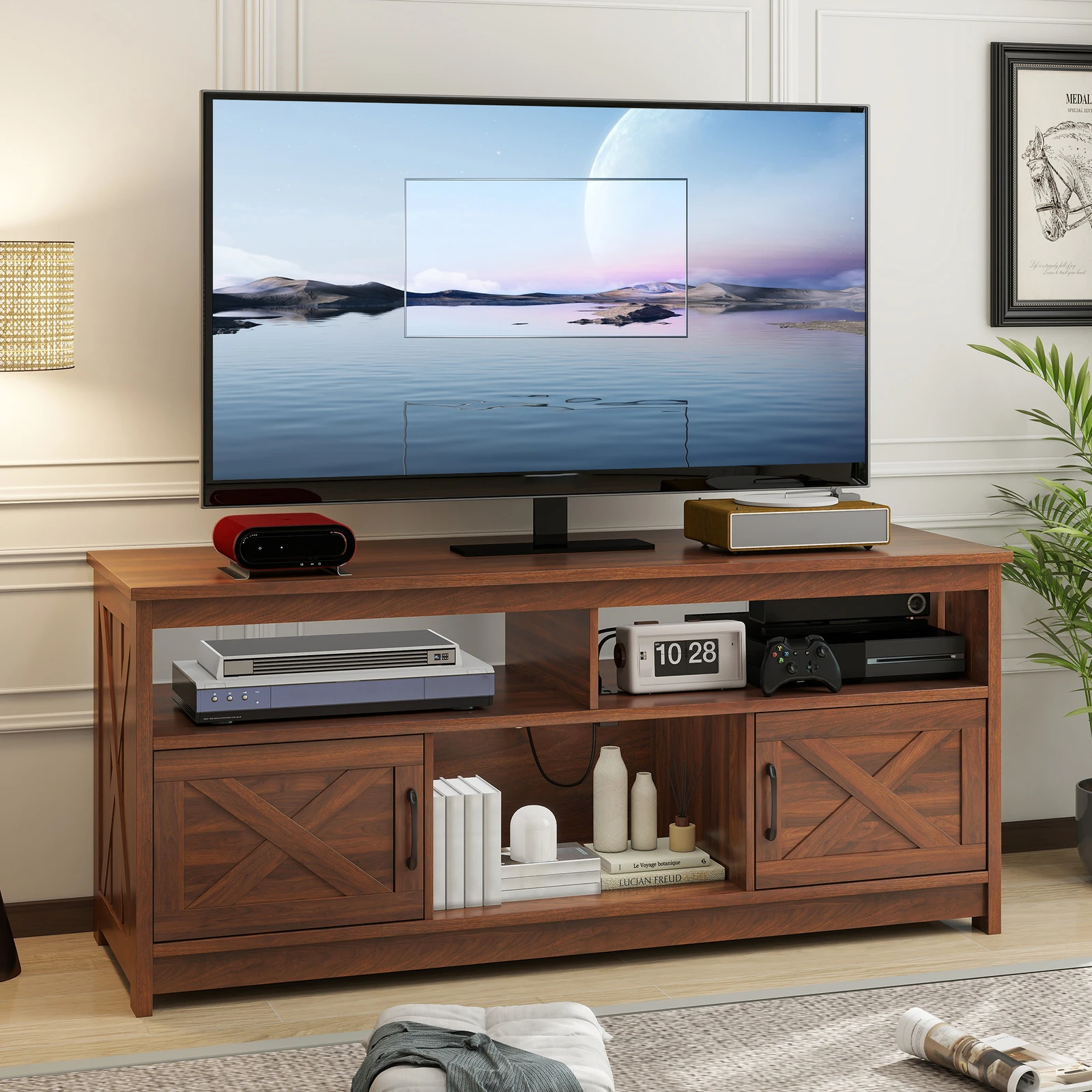 

TV Stand Cabinet for TVs up to 65 inch TV Media Entertainment Center