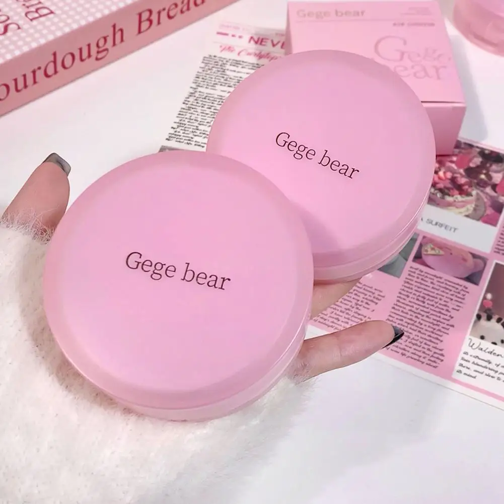 Cojín de tinte de piel de doble capa Gege Bear: funda ultra transpirable, acabado natural sin peso, cobertura autoajustable, comodidad 12H