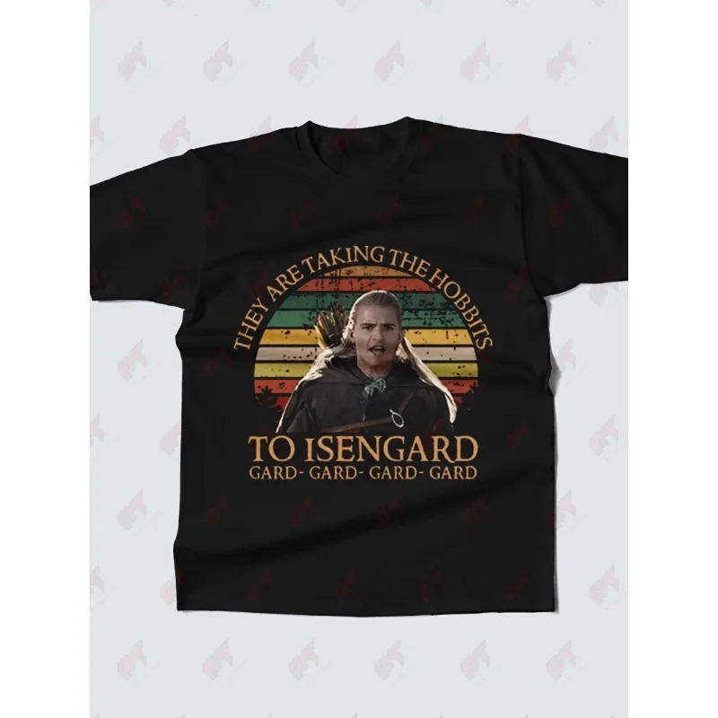 They are taking hobbits to Isengard vintage T-shirt | casual round neck, men's style, suitable for all seasons, classic style
