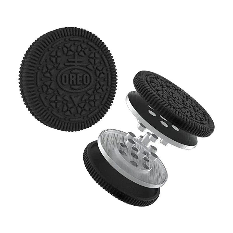 2023 new Edc hand push coin simulation toy cookie Oreo model vent artifact creative decompression toy holiday gift