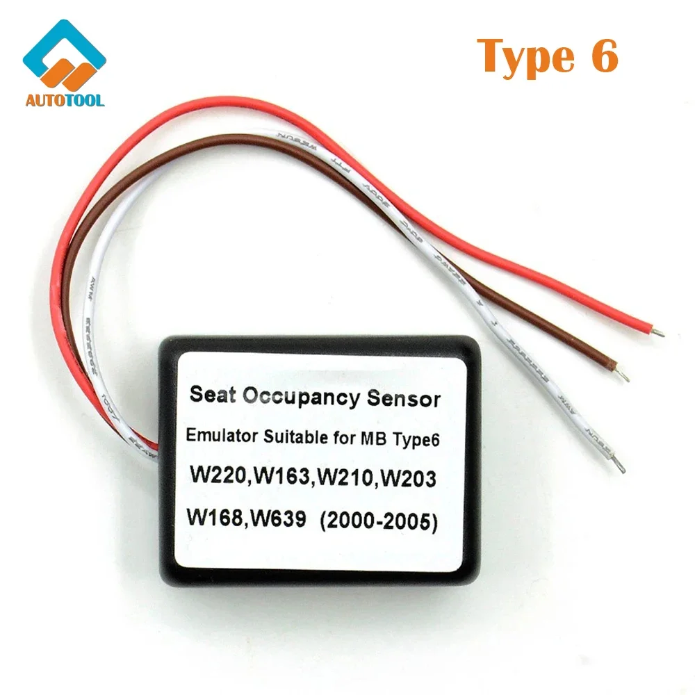 Type 6 Seat Occupancy Occupation Sensor SRS Emulator for Benz Support W220 W163 W210 W203 W168 W639  Even More Car Tools