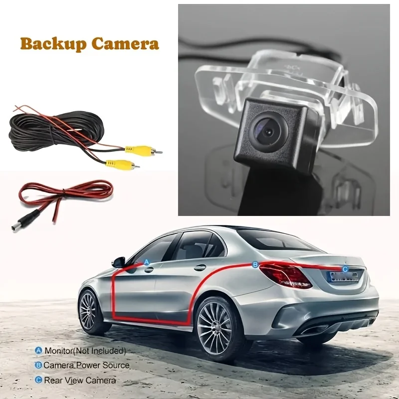 Rear View Backup Camera for Honda Civic Accord Fit City Spirior Crider Greiz,License Plate Replacement Reverse Camera Compatible