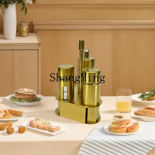 

CL 304 new stainless steel seasoning bottles, pepper and salt bottles with transparent window seasoning bottle covers