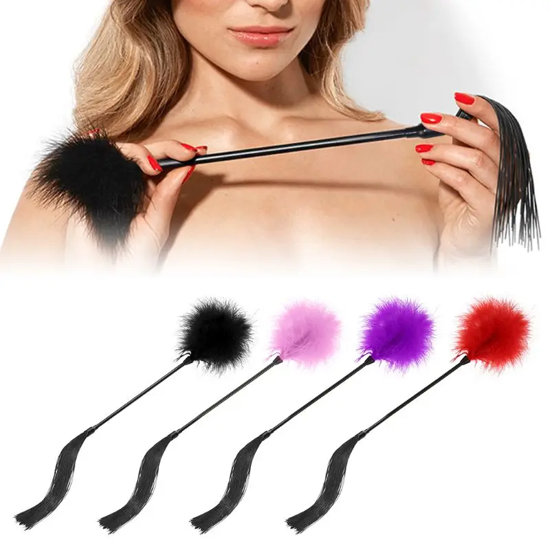 Sexy Toys For Couples Stick Flirting Spanking Whip Props Adult Supplies Games Tease Tickle Feather Stick Erotic Sex Shop 18