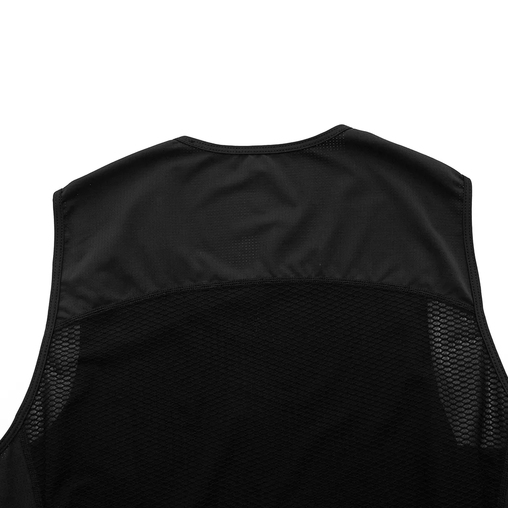 YKYW Men Women Base Layer Sleeveless Cycling Vest Black White Cycling Pro Clothing Bicycle Sports Road Bike Underwear Breathable