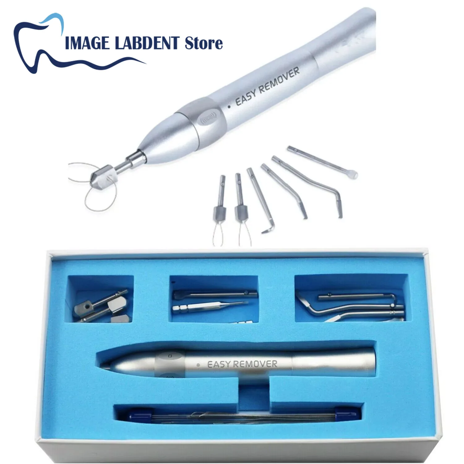 Sistema de extracción automática de corona y puente Dental, herramientas de odontología fáciles de quitar, se adapta a todos los motores eléctricos y de aire para corona