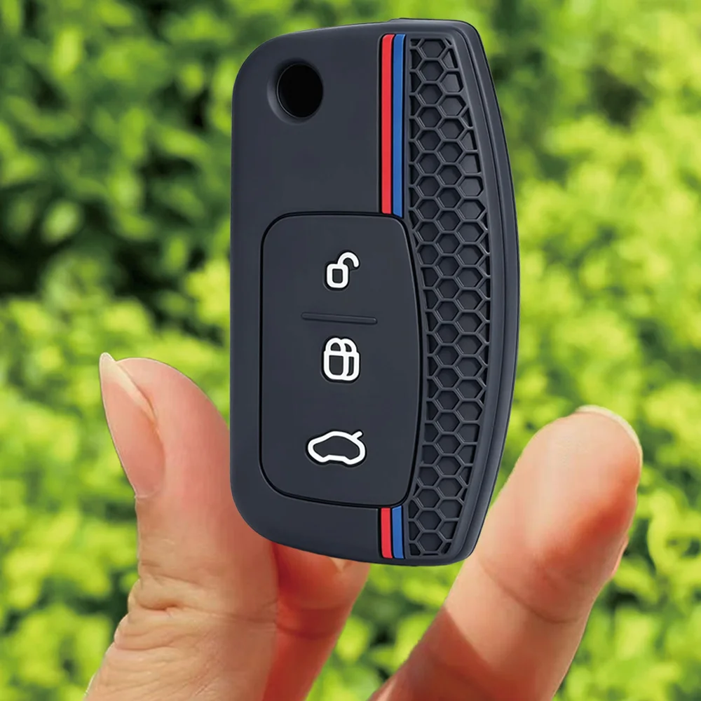 For Ford Focus MK2 Mondeo Galaxy Falcon Territory EcoSport Silicone Smart Key Shell Remote Protection
