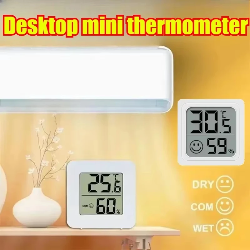 Mini LCD Digital Thermometer and Hygrometer for Indoor Room Temperature and Humidity Meter with Sensor Gauge Weather Station Set