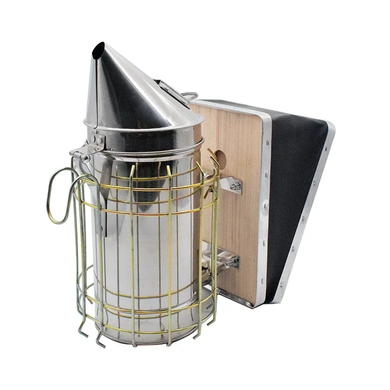 

Stainless Steel Beekeeping Smoker Bee Smoke Transmitter Kit Beehive Smoker Apiculture Smoke Sprayer Beekeeping Equipment